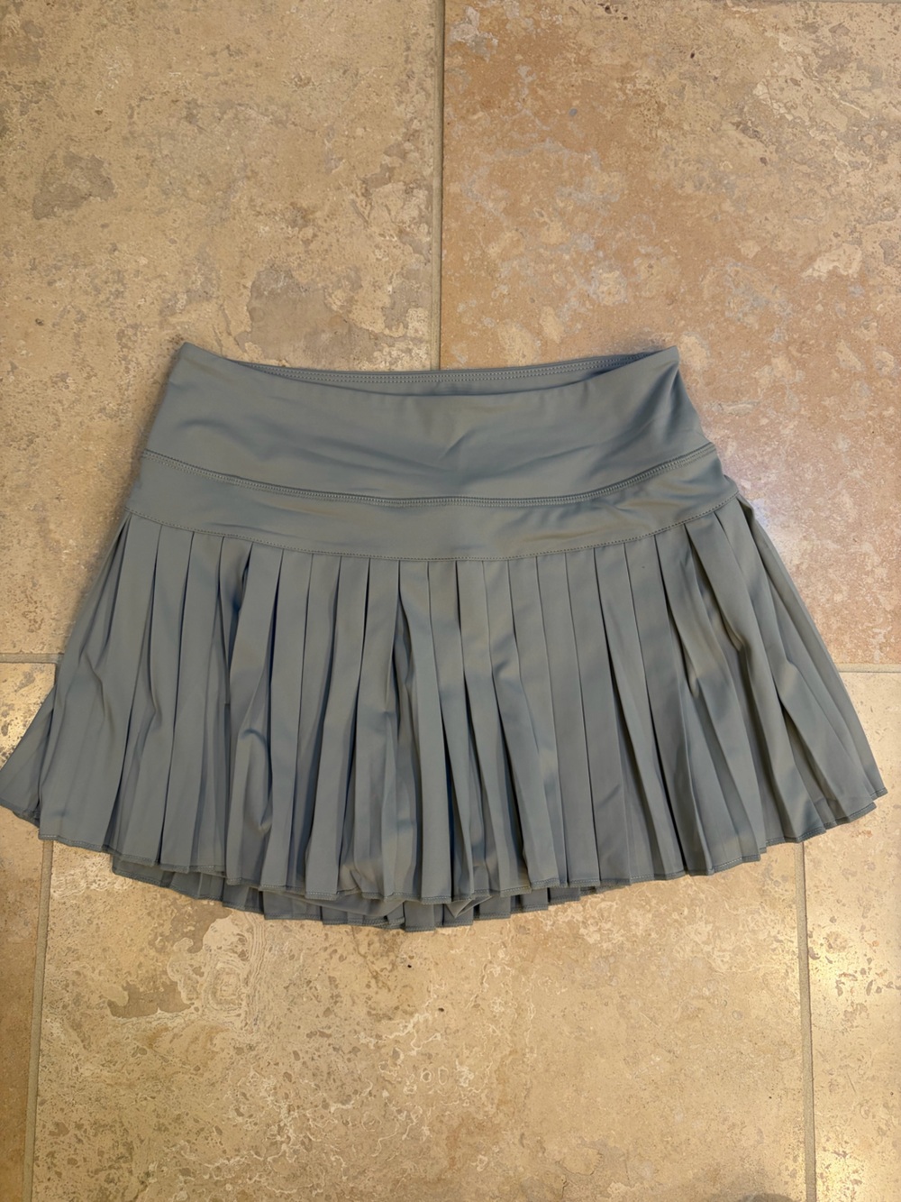 Goldhinge Women's Pleated Tennis Skirt - Grey